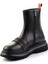Black Hakiki Deri Erkek Bot & Bootie HD1777062403 5