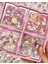 Sanrio My Melody Karakterli 4 Bölümlü 100 Yaprak Pembe Kutu Sticker Seti bullet Journal Scrapbook 2