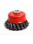 Çanak Fırça Burgulu (PRB100) 100 mm 2