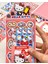 Sanrio Hello Kittty Karakteri 6 Yaprak Sticker Bullet Journal çıkartma 2