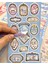 Sanrio Cinnamoroll Karakteri 6 Yaprak Sticker Bullet Journal Çıkartma 4