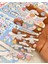 Sanrio Cinnamoroll Karakteri 6 Yaprak Sticker Bullet Journal Çıkartma 5