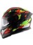 Apex Racer - Dull Black Neon Yellow / Dkny - Motosiklet Kask 1