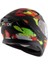 Apex Racer - Dull Black Neon Yellow / Dkny - Motosiklet Kask 3