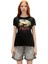 Bad Bear Frog 0 Yaka Kadın Tshirt - Siyah 1