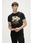 Frog 0 Yaka Erkek Tshirt Siyah 1