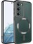 Samsung Galaxy S22 Kılıf Magsafe Luxury Electroplate Siyah 1