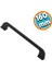 Mobilya Mutfak Dolabı Çekmece Dolap Kapak Kulpu Kulbu Siyah 160 mm Metal Kulp 1
