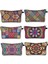 SHZBNMTLS15 Stili Vintage Mandala Desen Çok Fonksiyonlu Kozmetik Çantaları Peçete Organizatör Gotik Kadın Cüzdan Hint Çiçek Makyaj Çantası (Yurt Dışından) 2