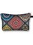 SHZBNMTLS15 Stili Vintage Mandala Desen Çok Fonksiyonlu Kozmetik Çantaları Peçete Organizatör Gotik Kadın Cüzdan Hint Çiçek Makyaj Çantası (Yurt Dışından) 4