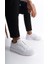 Erkek Deri Spor Ayakkabı & Sneaker Beyaz -MBKRY650-B 1