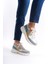 Kadın Deri Spor Ayakkabı & Sneaker Gri -MCRGN6051-GR 1