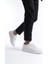 Erkek Deri Spor Ayakkabı & Sneaker Beyaz -MBKRY650-B 2
