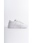 Erkek Deri Spor Ayakkabı & Sneaker Beyaz -MBKRY650-B 4