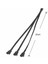 1 To 3 Çoğaltıcı 25CM Fan Uzatma Kablosu Y Tip 4 Pin 3 Pin Bilgisayar Kasa Anakart Ekran Kartı Soğut 4