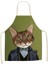 No.19 Tarzı 68X55CM Yetişkin Boyutu Yaratıcı Karikatür Kedi Desenli Önlük Mutfak Önlüğü Için Kuaför Önlükleri Kadınlar Için Ürünler Ev Mutfak Özelleştirilebilir Önlük (Yurt Dışından) 1
