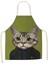 No.6 Tarzı 68X55CM Yetişkin Boyutu Yaratıcı Karikatür Kedi Desenli Önlük Mutfak Önlüğü Için Kuaför Önlükleri Kadınlar Için Ürünler Ev Mutfak Özelleştirilebilir Önlük (Yurt Dışından) 5