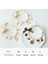 Beyaz Stil 24-30CM Pet Yay Ayarlanabilir Yaka Kedi Takı Kolye Prenses Inci Kolye Köpek Taklidi Yaka Dekoratif Köpek Tasması Aksesuarları (Yurt Dışından) 3