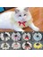 Mavi Stil M Boyutu Dantel Yay Inci Yaka Kedi ve Köpek Yaka Kedi ve Köpek Eşarp Önlük Kolye Kravat Boyun Eşarp Yavru Kedi ve Köpek Yavruları Için Aksesuarları (Yurt Dışından) 2