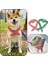 Pembe Tarzı L Boyutu Orijinal Pet Köpek Bandana Tang Iplik Baskı Köpek Önlüğü Papyon Parti Boyun Aksesuarları Yavru Bakım Fular Shiba Inu Yaka (Yurt Dışından) 2