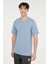M-Lucan T-Sh 4Fx Mavi Erkek Kısa Kol T-Shirt 1