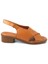 24026025 24YS Kadın Günlük Sandalet Taba 2