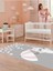 Tavşan Desenli Halı Yıkanabilir Kaymaz Taban Bebek ve Çocuk Odası 1