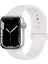 CaseWorld Apple Watch 2/ 3/ 4/ 5/ 6/ 7/ 8/ Se/ Ultra Kayış 42/ 44/ 45/ 49mm Yumuşak Renkli Silikon Large Kordon - Fildişi 1