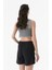 Ajurlu Bisiklet Yaka Crop Bluz 3