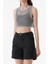 Ajurlu Bisiklet Yaka Crop Bluz 5