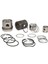 Motor Piston Segman Passat-Caddy-Golf-Transporter 79.5mm Std 1.9tdi- 2.4tdi 1y Aja Aab 24PİM 87-990100-32 18051 1