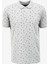 Polo Yaka Gri Melanj Erkek T-Shirt 232 Lcm 242034 Newandy Gri Melanj 1