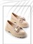 Bej Kumaş Kadın Loafer Ayakkabı K01246170804 1