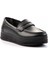 Siyah Kadın Loafer Ayakkabı K01311777709 3