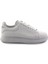 Beyaz Hakiki Deri Erkek Sneaker E01398202503 1