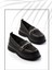 Siyah Triko Kadın Loafer Ayakkabı K01474200882 1
