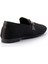 Siyah Triko Kadın Loafer Ayakkabı K01320302682 4