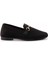 Siyah Triko Kadın Loafer Ayakkabı K01320302682 2