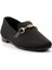 Siyah Triko Kadın Loafer Ayakkabı K01320302682 3