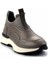 Gri Hakiki Deri Erkek Sneaker E01585729203 3