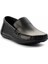 Siyah Hakiki Deri Erkek Loafer Ayakkabı E01439100103 3