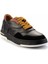 Siyah Hakiki Deri Erkek Sneaker E01463410703 3