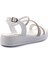 Beyaz Kadın Sandalet K05823022809 3