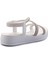 Beyaz Kadın Sandalet K05823022909 3