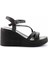 Siyah Kadın Sandalet K05823023609 2