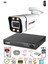 1 Kameralı 1080P Görüntü Gece Renkli-Su Geçirmez Full Hd Ultra LED Güvenlik Kamerası Seti 320 GB 1