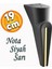 Nota Mobilya Oturma Grubu Kanepe Sehpa Tv Ünitesi Koltuk Ayağı Baza Ayakları Siyah Altın Gold 19 cm 1