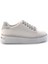 Beyaz Lame Simli Kadın Sneaker K01377023609 1