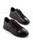 Siyah Floter Hakiki Deri Erkek Sneaker E01323131040 1