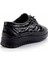Siyah Rugan Kroko Hakiki Deri Kadın Casual Ayakkabı K01331750311 4